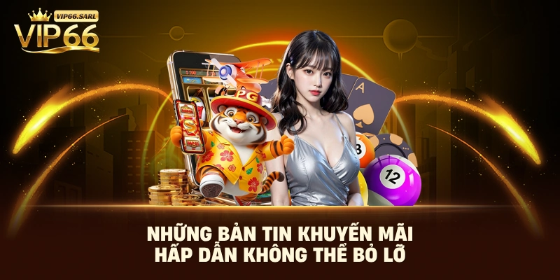 Những bản tin khuyến mãi hấp dẫn không thể bỏ lỡ